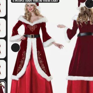 Sexy Mrs Claus Christmas Dress - Elegant